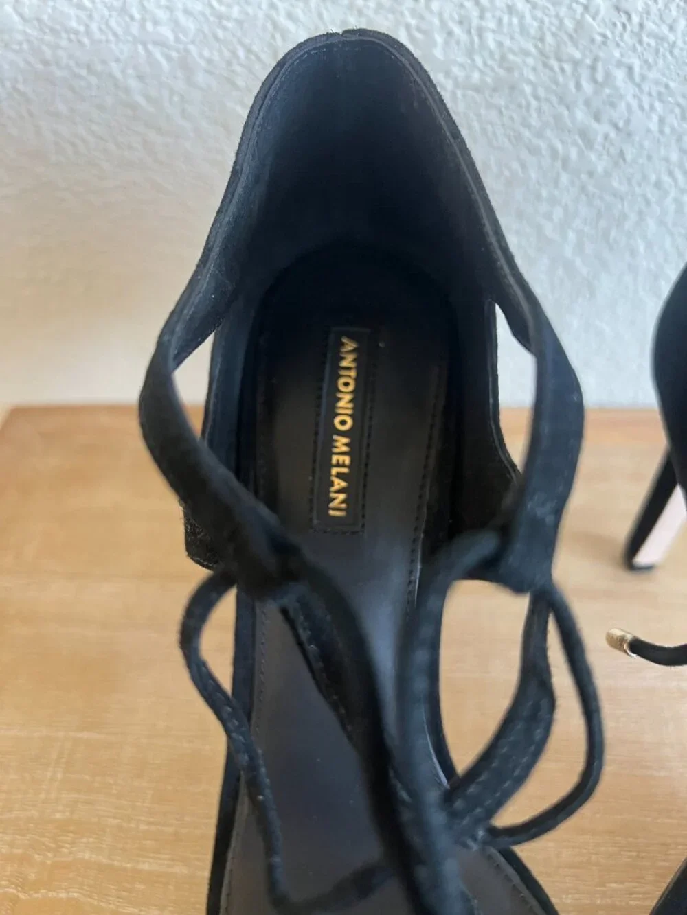 Beautiful, Strappy, Black, Sexy High Heels by Antonio Melani - NEW!